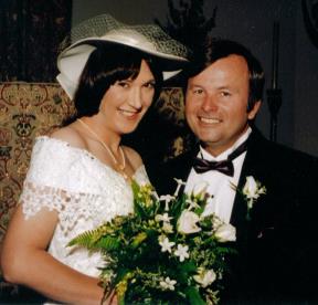 Ralph & Karen's Wedding in 1996.